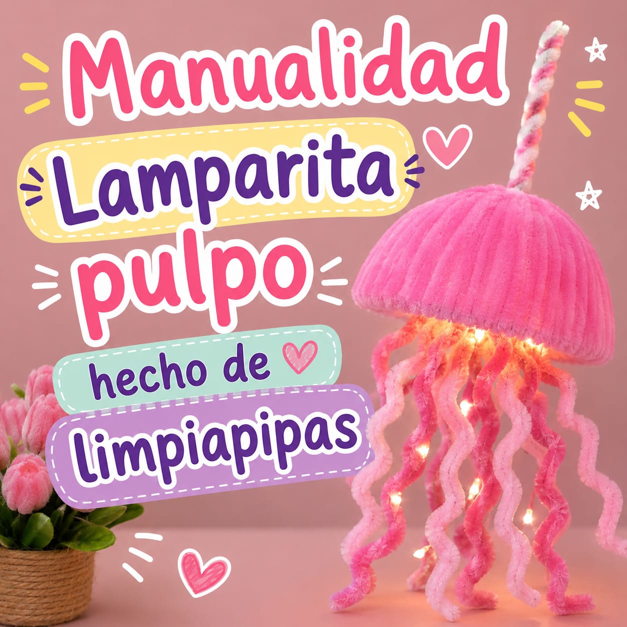 Banner de Lámpara pulpo